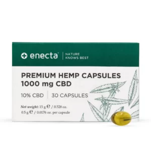 Enecta - Premium Hemp Extract CBD Capsules